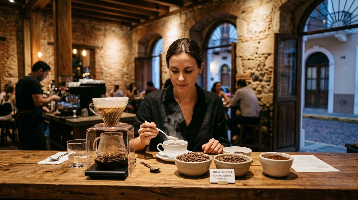 Experiencia de Café Geisha de Panamá (Cata de Café Exclusivo)